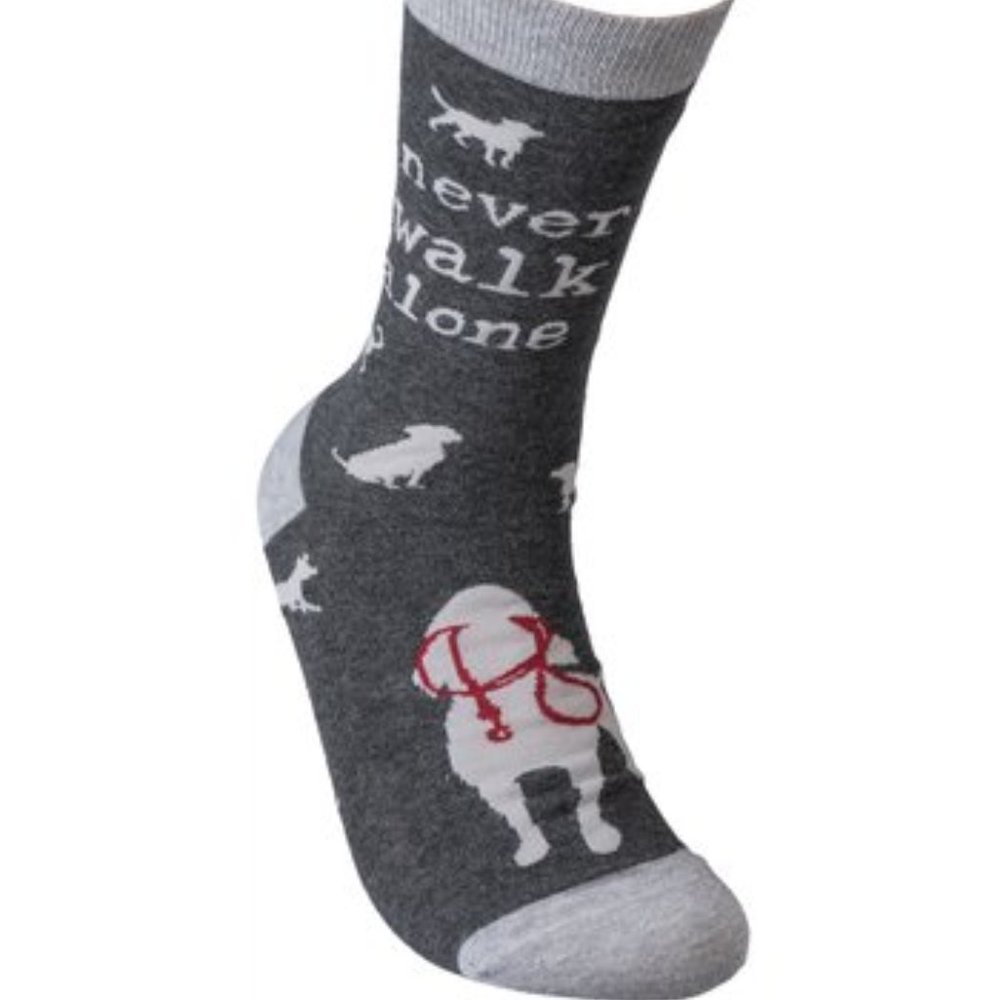 NWT Never Walk Alone' Socks - Adult - Primitives by Kathy